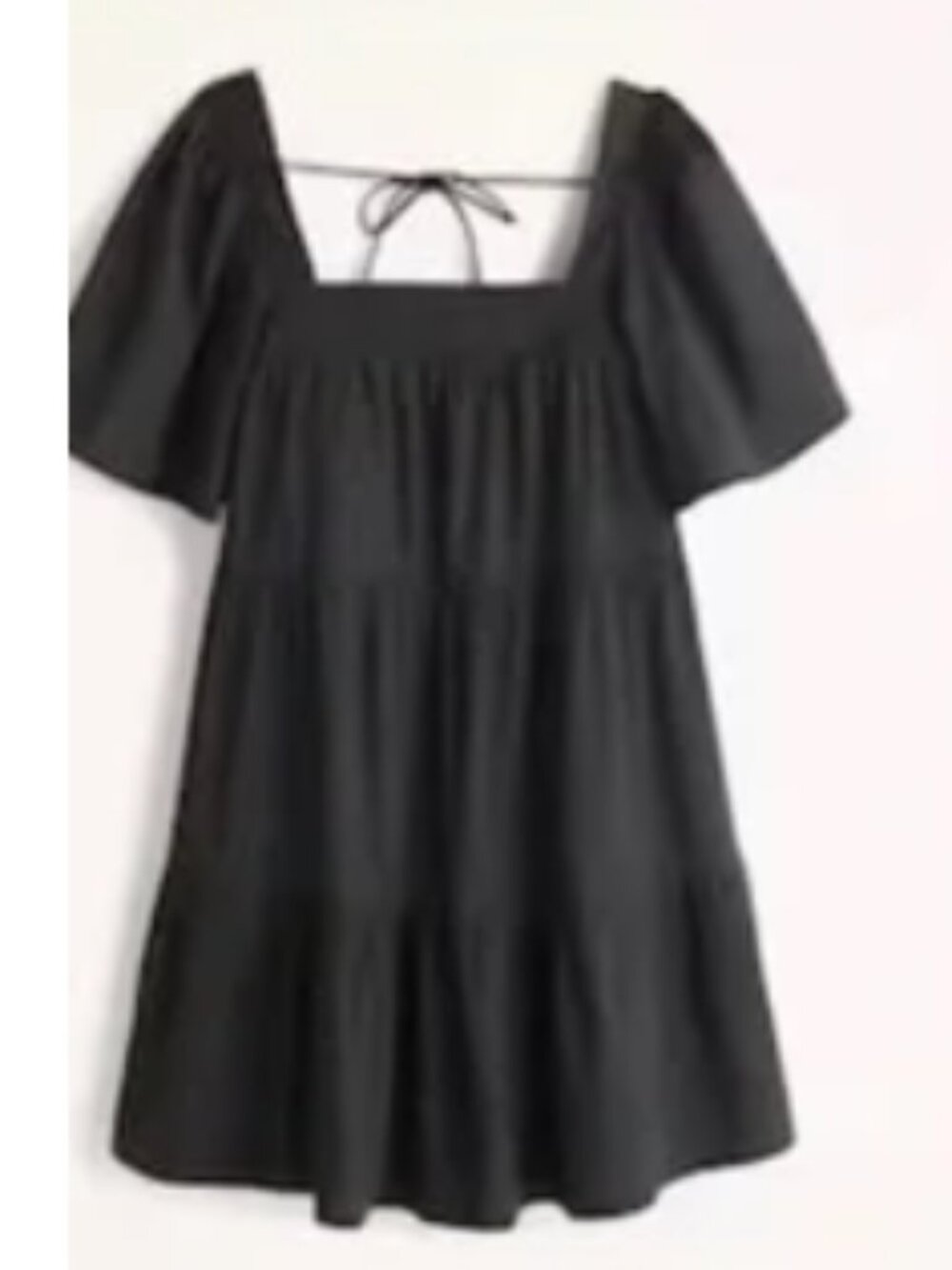 Abercrombie & Fitch Angel Sleeve Trapeze Mini Dress - NWT - XL - Picture 3 of 13